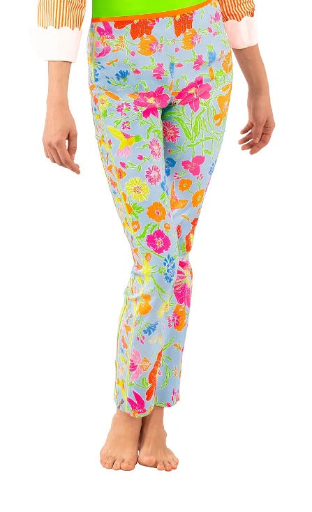 Gretchen Scott Pull On Pants Periwinkle - 22 Palms Boutique