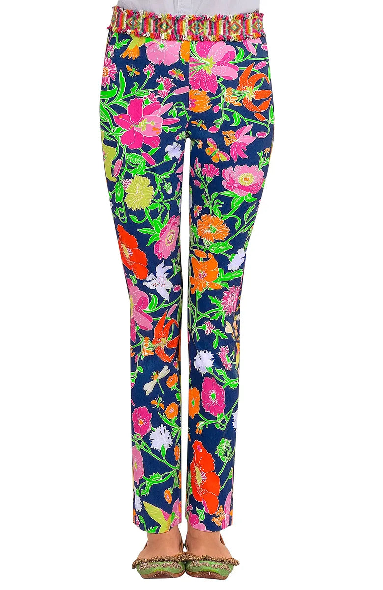 Gretchen Scott Pull On Pants Navy - 22 Palms Boutique