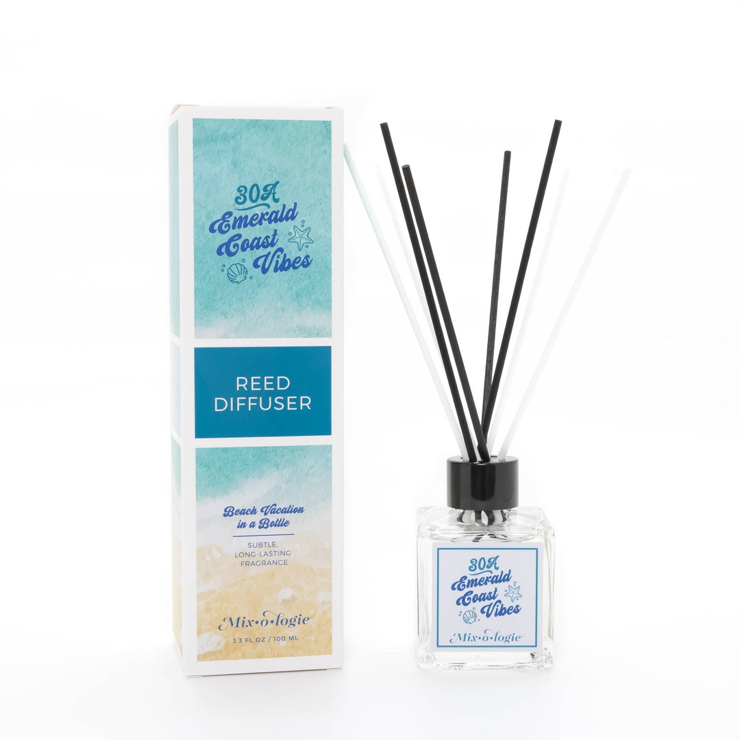30A Emerald Coast Vibes | Reed Diffuser - 22 Palms Boutique