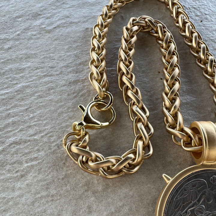 Whispers of Victory Coin Necklace