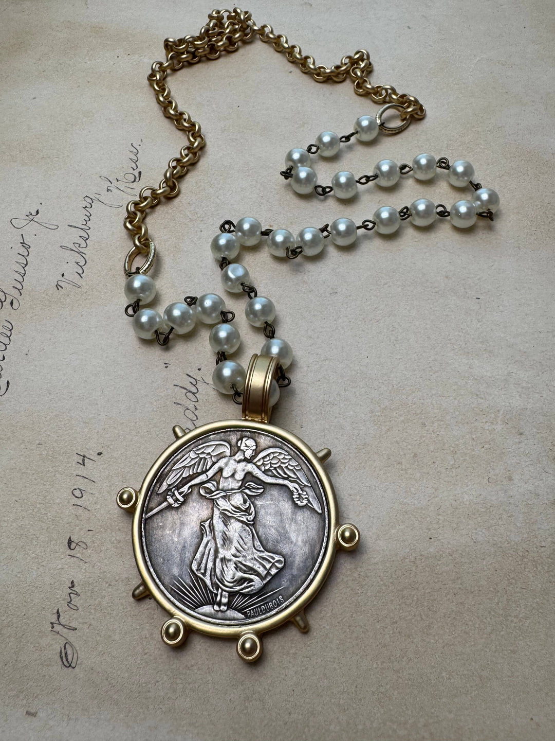 The Collector’s Grace Medallion Necklace