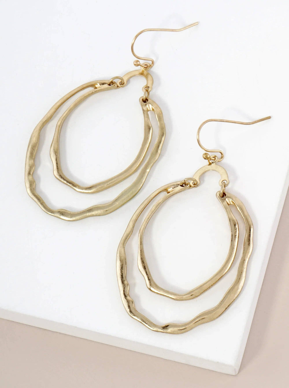 Layered Texture Earrings -