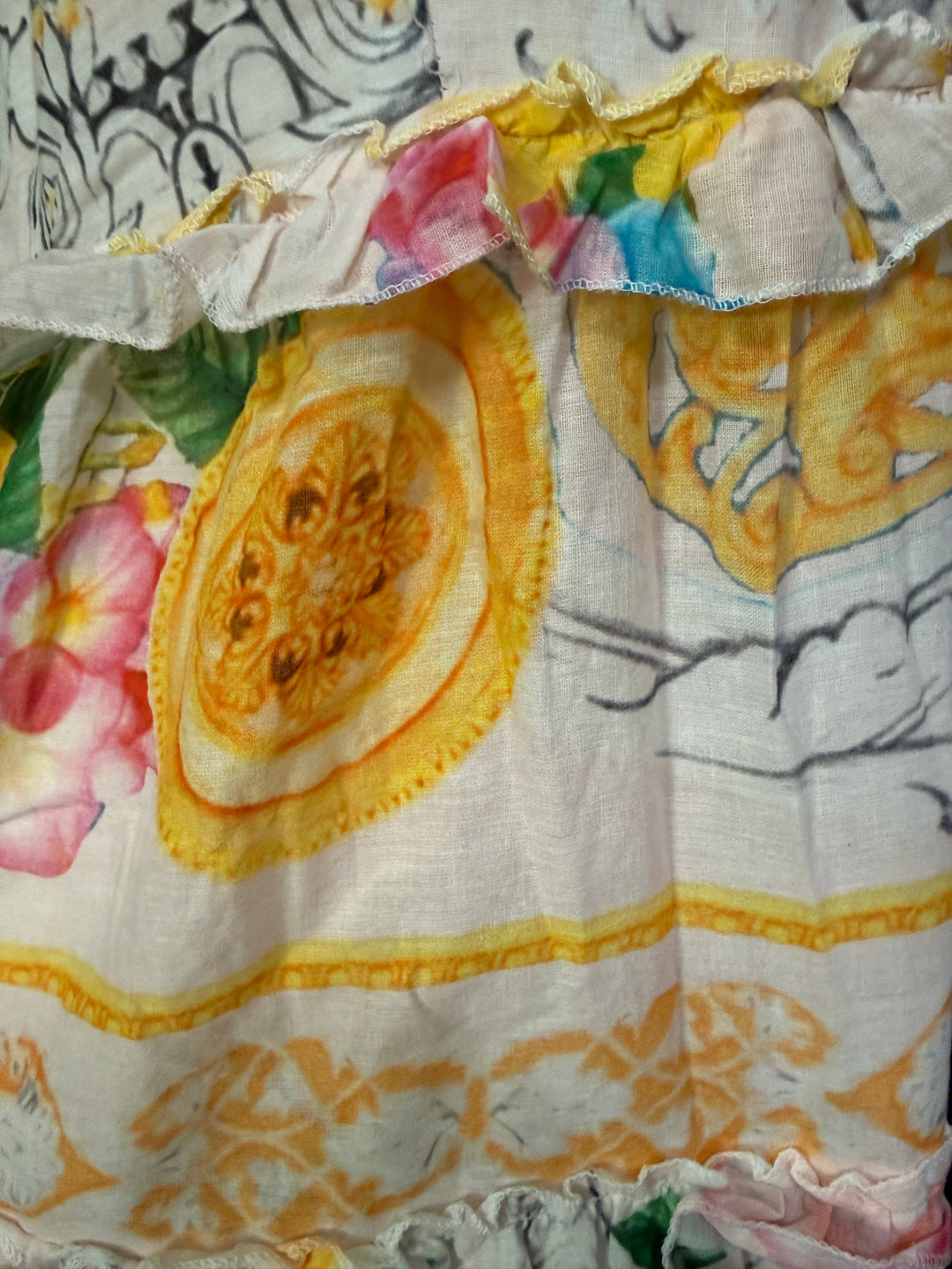 Amalfi Floral Tiered Dress