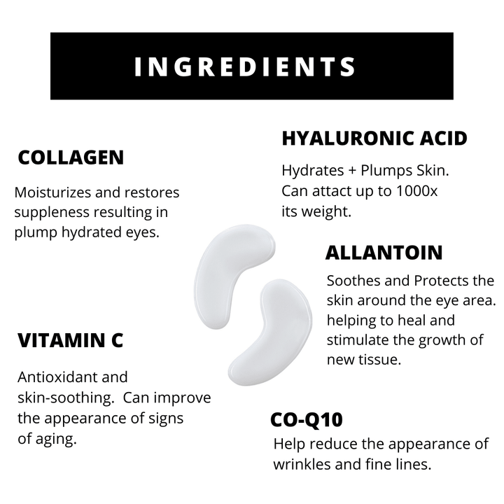 Bright Eyes - Hydrogel Eye Patch Collagen &amp; Hyaluronic Acid - 22 Palms Boutique