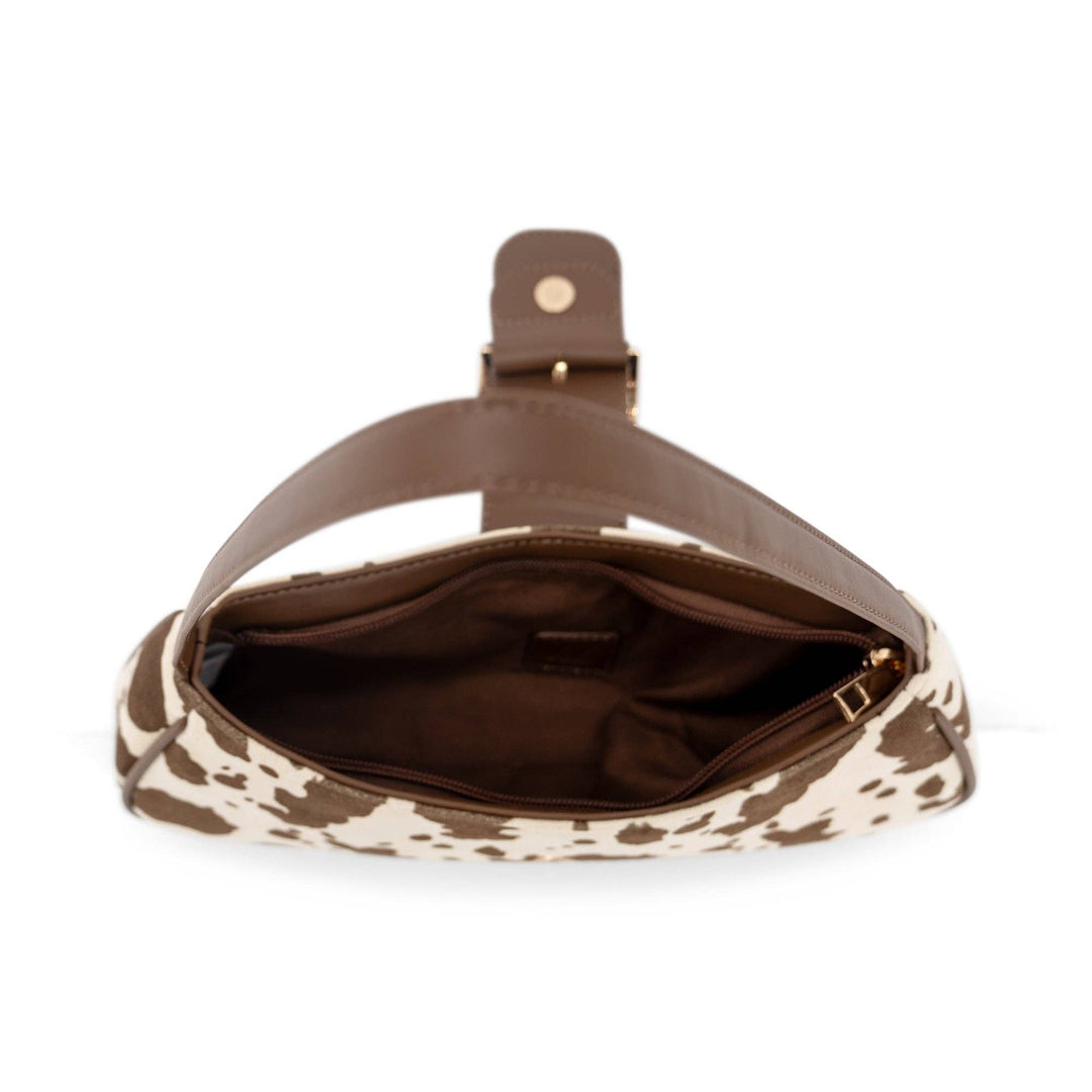 Cassidy East-West Cow Shoulder Bag - 22 Palms Boutique