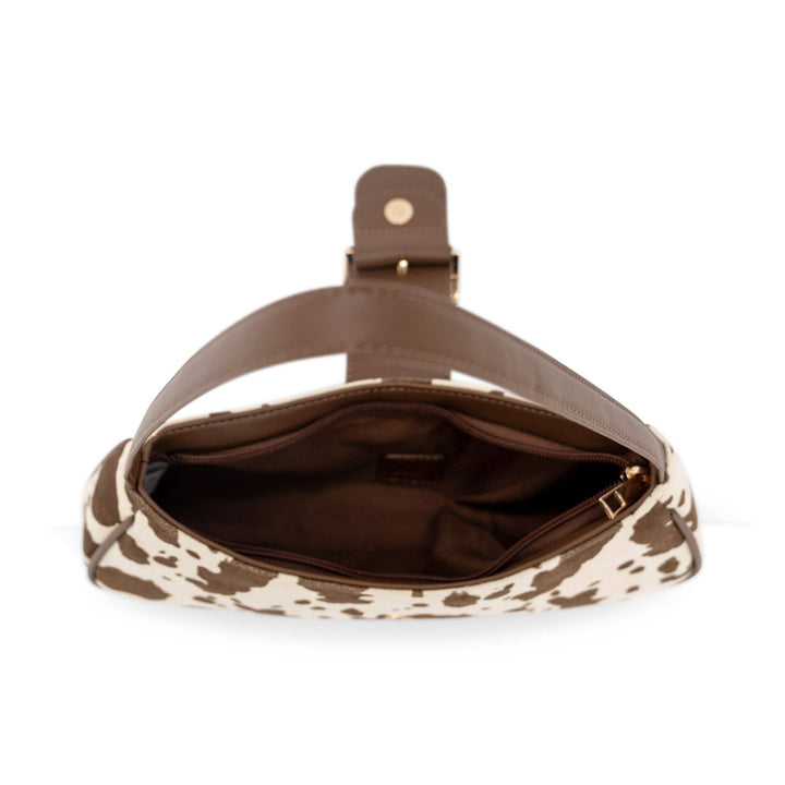 Cassidy East-West Cow Shoulder Bag - 22 Palms Boutique