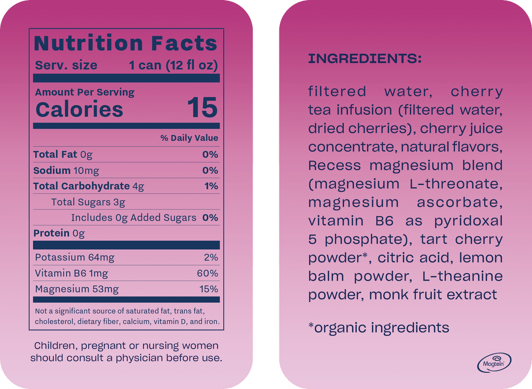 Cherry Adaptogen Sparkling Water - 22 Palms Boutique