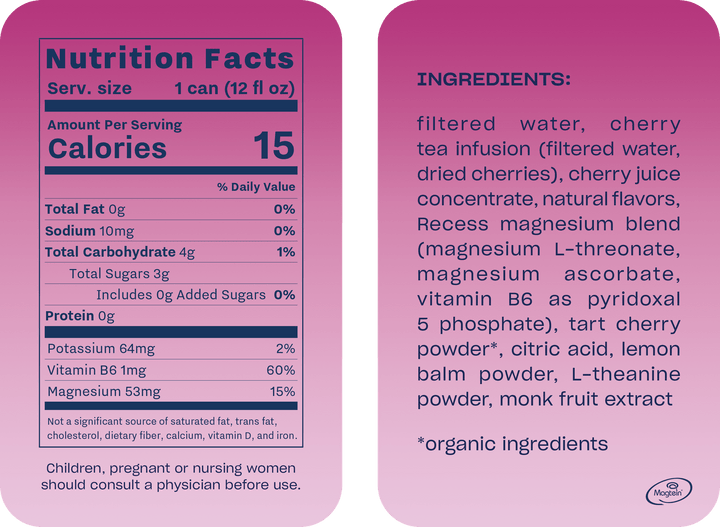 Cherry Adaptogen Sparkling Water - 22 Palms Boutique
