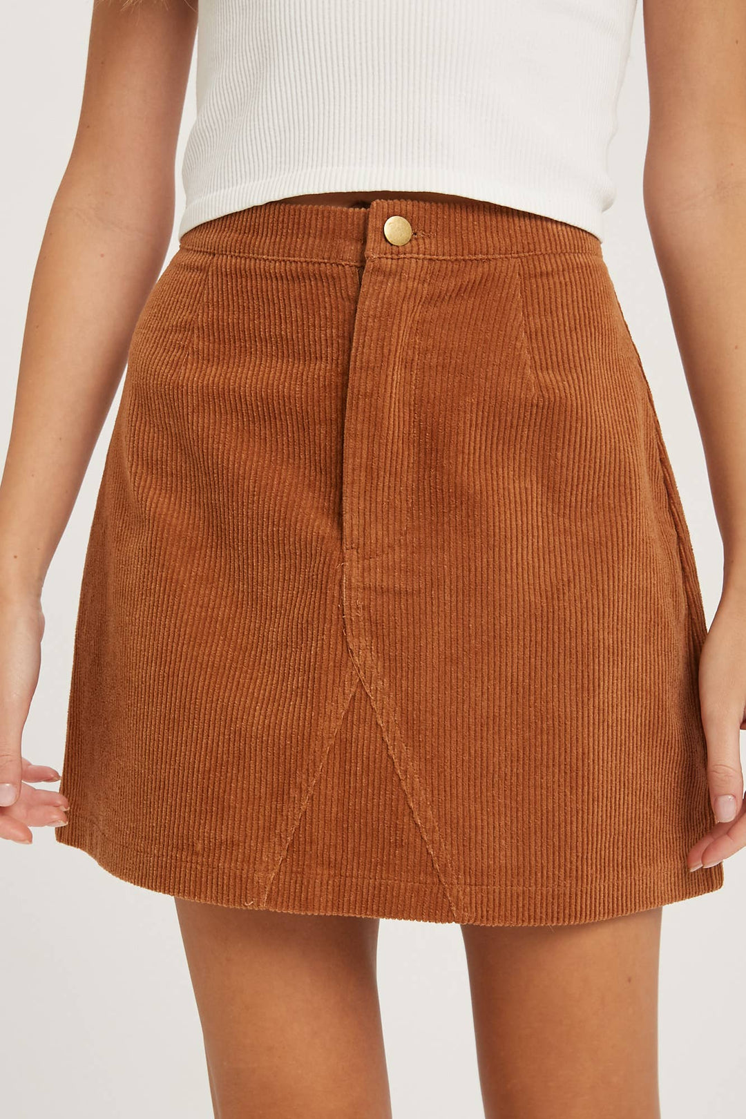 Classic Corduroy Mini Skirt - 22 Palms Boutique