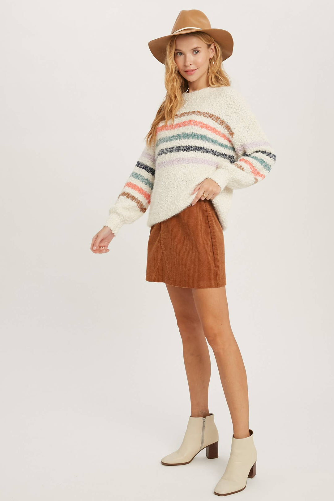 Classic Corduroy Mini Skirt - 22 Palms Boutique