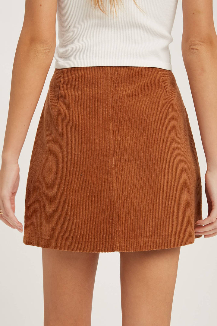 Classic Corduroy Mini Skirt - 22 Palms Boutique
