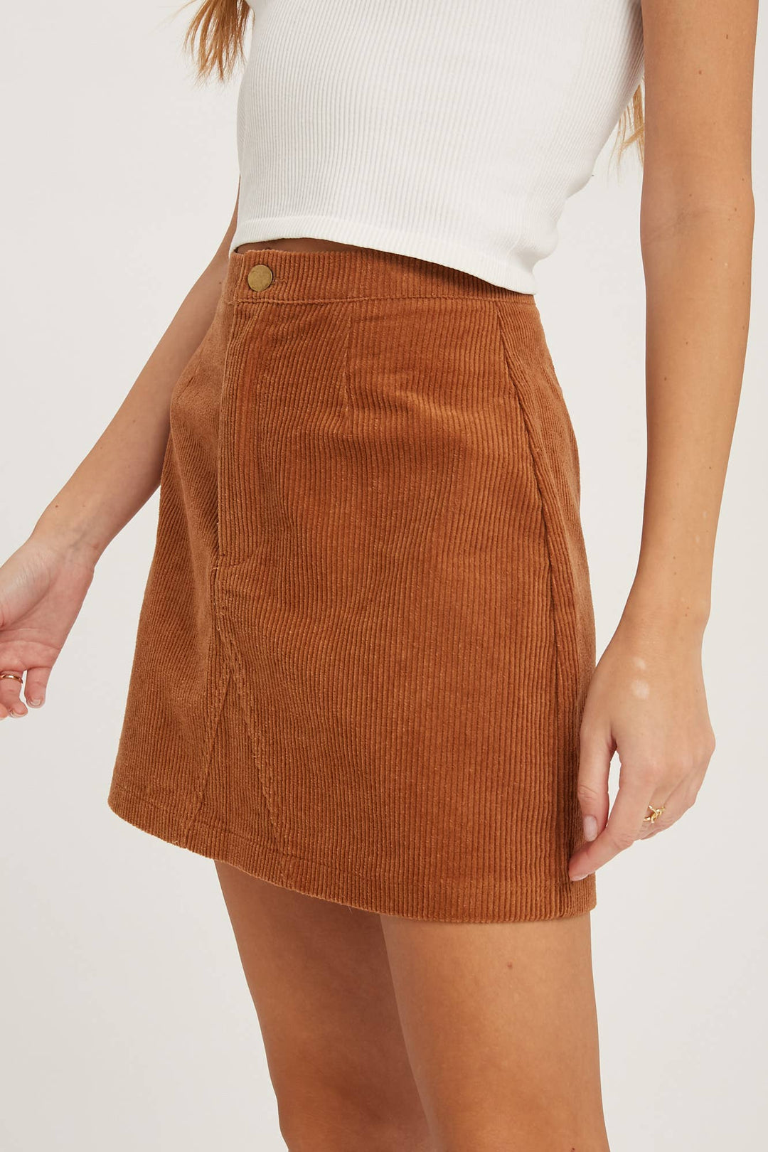 Classic Corduroy Mini Skirt - 22 Palms Boutique