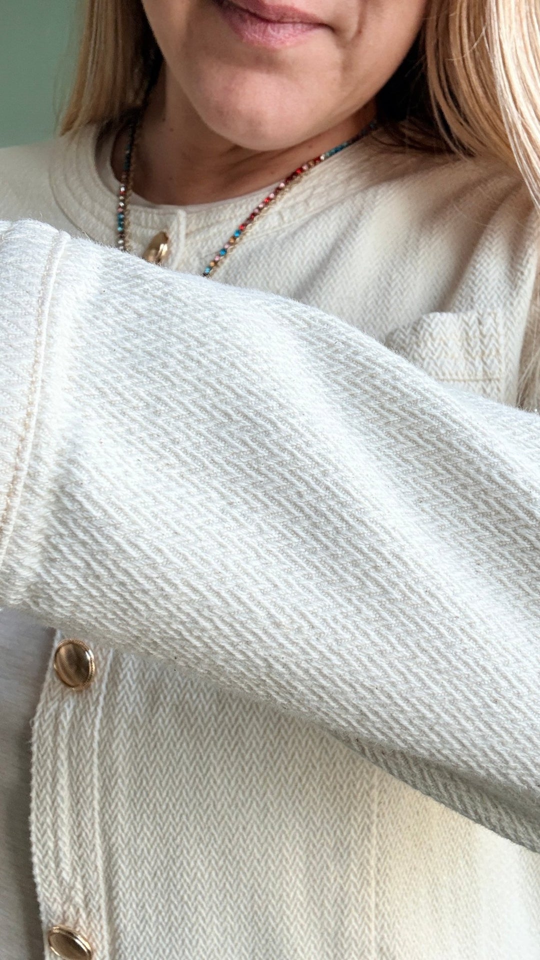 Cotton Twill Jacket - 22 Palms Boutique