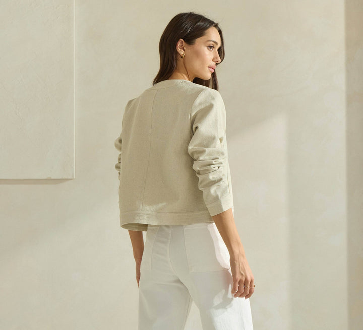 Cotton Twill Jacket - 22 Palms Boutique