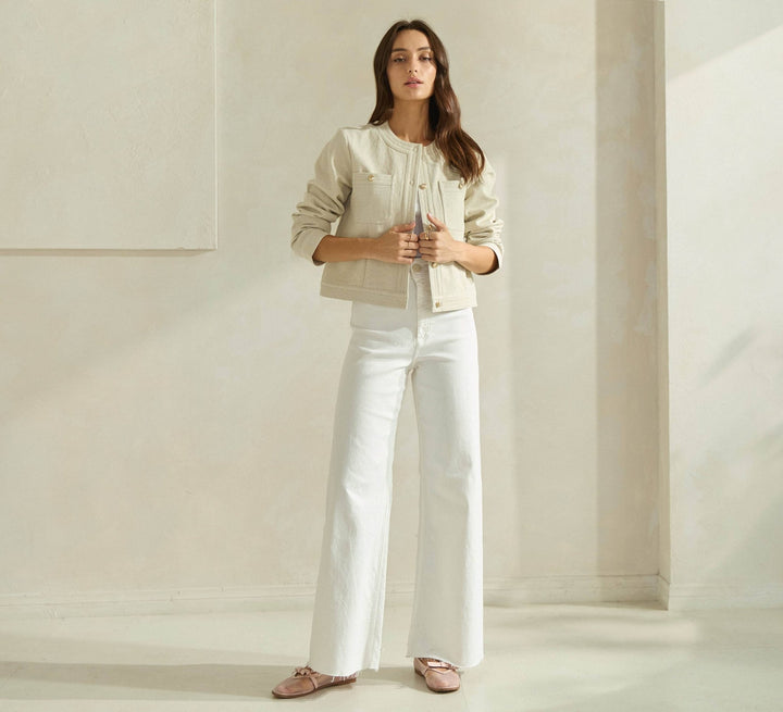 Cotton Twill Jacket - 22 Palms Boutique
