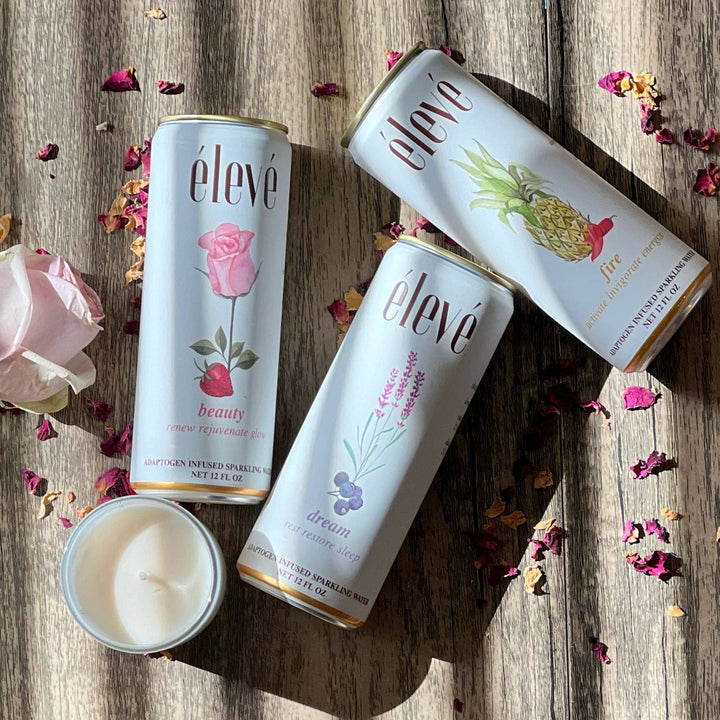 Eleve Adaptogen Sparkling Water - Fire, Beauty, Dream