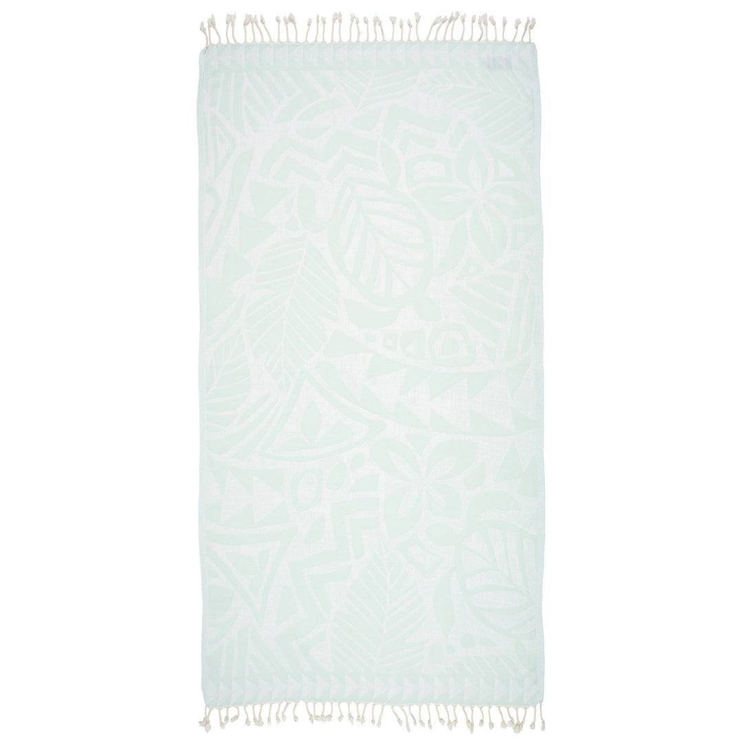 *Exclusive Antalia Peshtemal Pure Cotton Beach Towel: Benetton - 22 Palms Boutique
