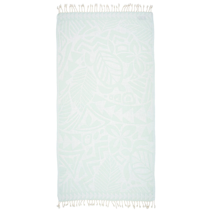 *Exclusive Antalia Peshtemal Pure Cotton Beach Towel: Benetton - 22 Palms Boutique
