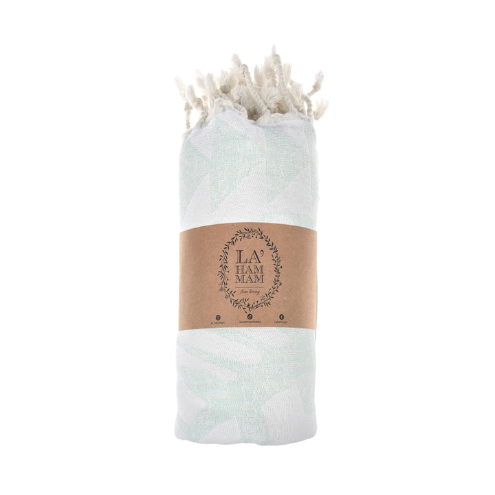 *Exclusive Antalia Peshtemal Pure Cotton Beach Towel: Benetton - 22 Palms Boutique