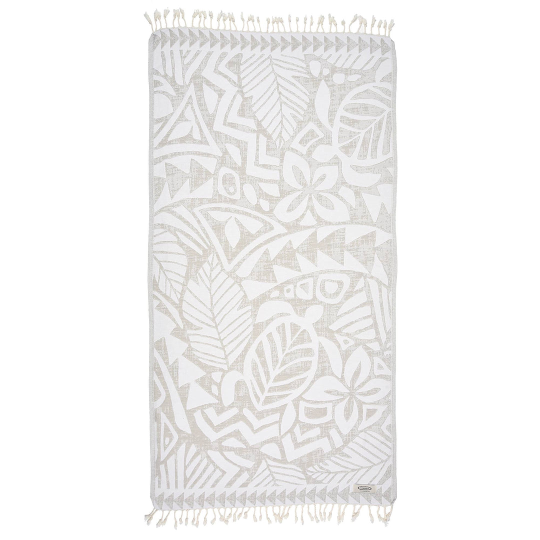 *Exclusive Antalia Peshtemal Pure Cotton Beach Towel: Benetton - 22 Palms Boutique