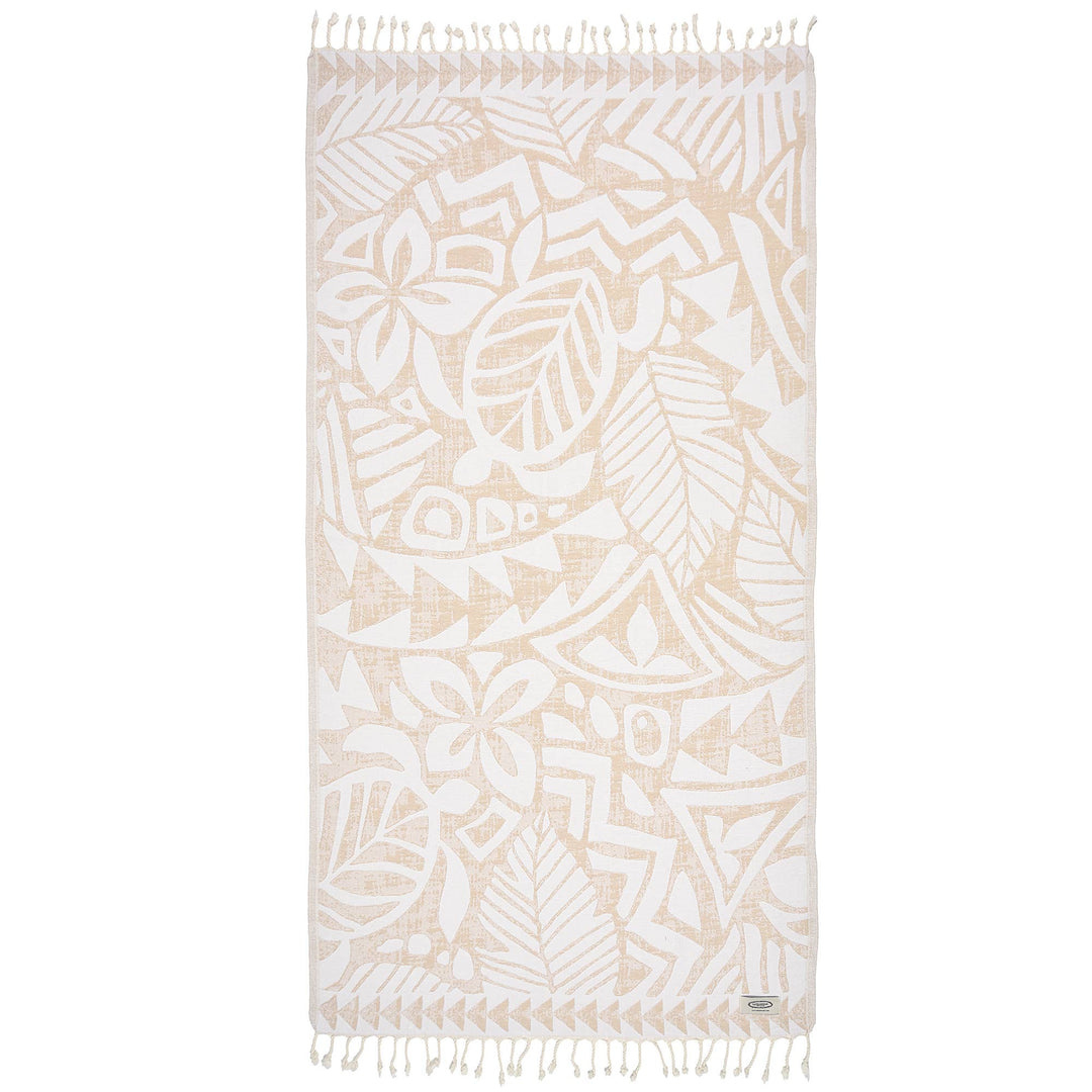 *Exclusive Antalia Peshtemal Pure Cotton Beach Towel: Benetton - 22 Palms Boutique