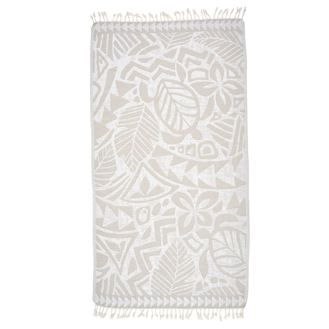 *Exclusive Antalia Peshtemal Pure Cotton Beach Towel: Benetton - 22 Palms Boutique