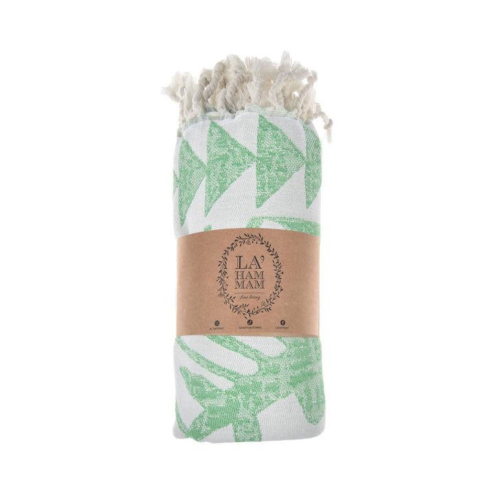 *Exclusive Antalia Peshtemal Pure Cotton Beach Towel: Benetton - 22 Palms Boutique