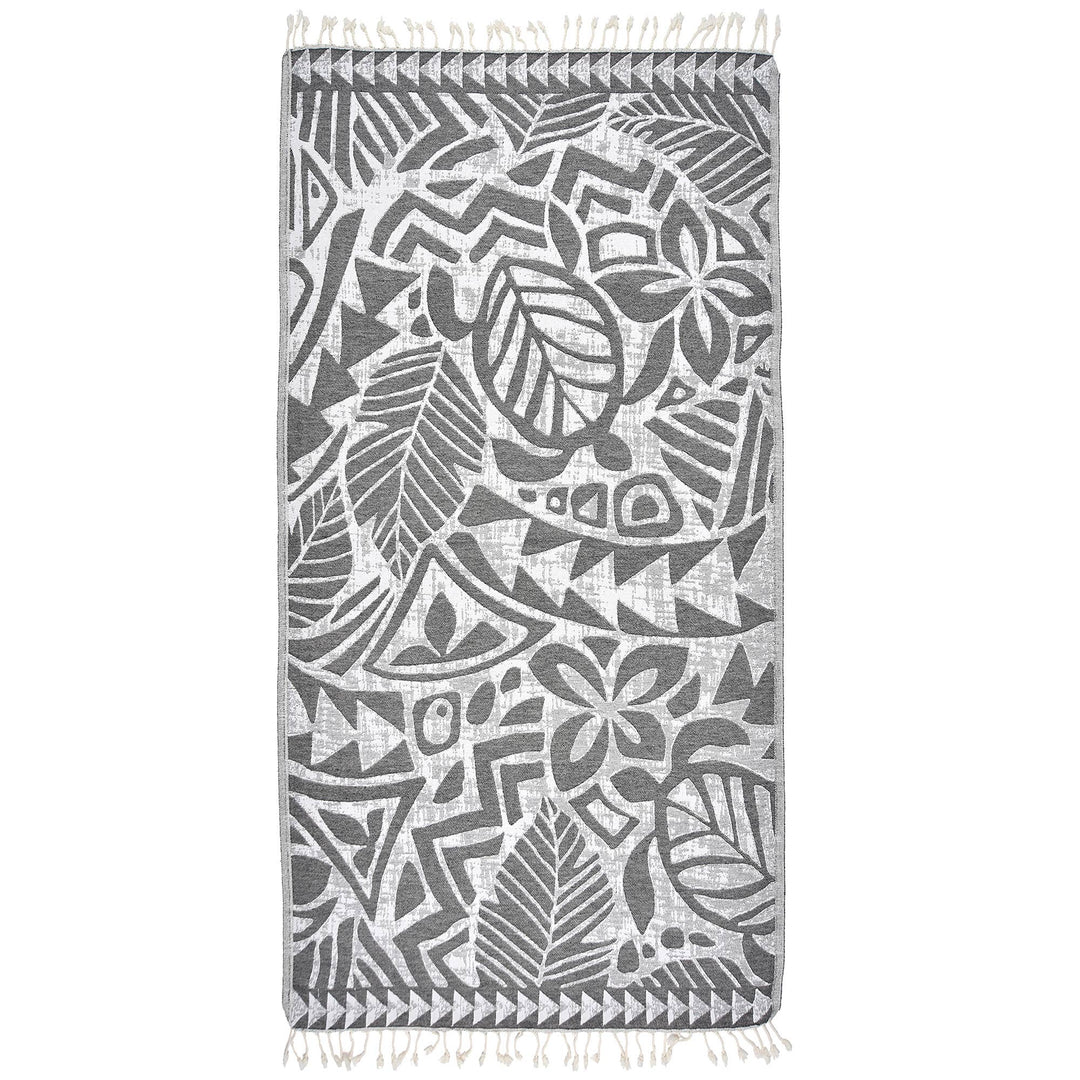 *Exclusive Antalia Peshtemal Pure Cotton Beach Towel: Benetton - 22 Palms Boutique
