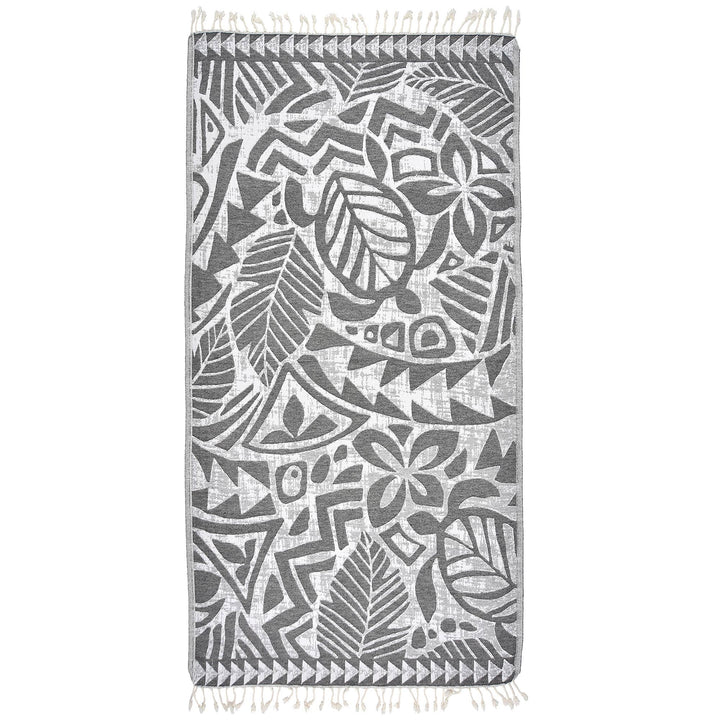 *Exclusive Antalia Peshtemal Pure Cotton Beach Towel: Benetton - 22 Palms Boutique