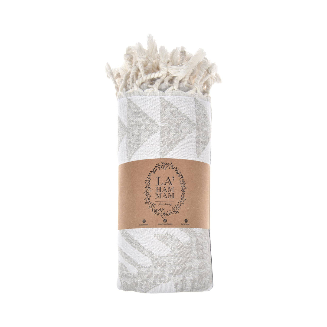 *Exclusive Antalia Peshtemal Pure Cotton Beach Towel: Benetton - 22 Palms Boutique