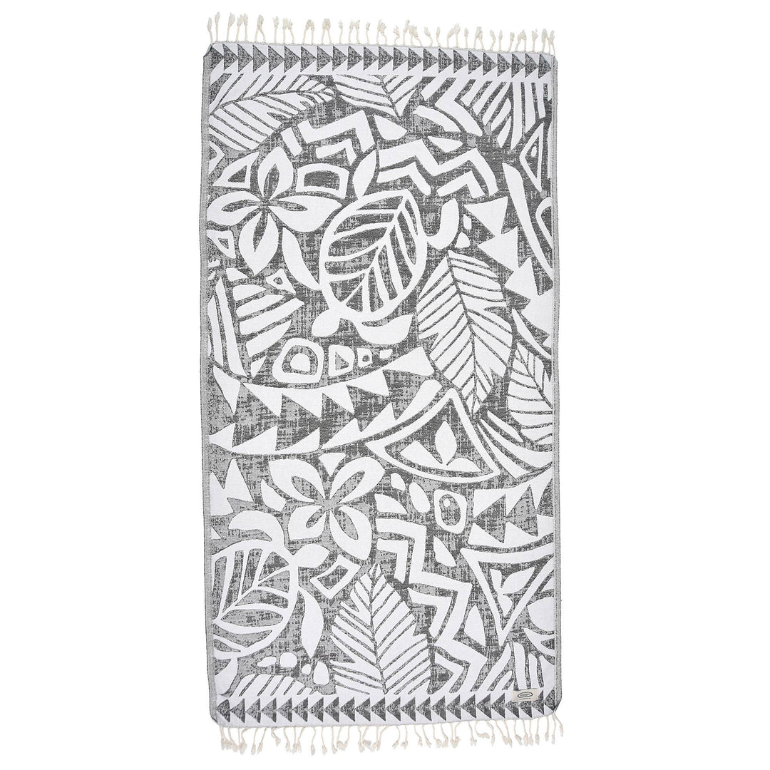 *Exclusive Antalia Peshtemal Pure Cotton Beach Towel: Benetton - 22 Palms Boutique