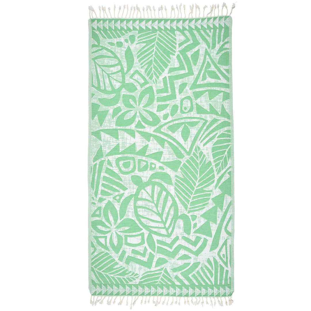 *Exclusive Antalia Peshtemal Pure Cotton Beach Towel: Benetton - 22 Palms Boutique