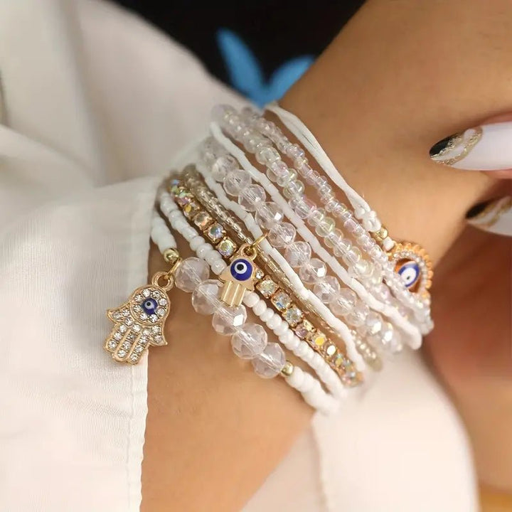 Goddess Bracelet Stack - 22 Palms Boutique