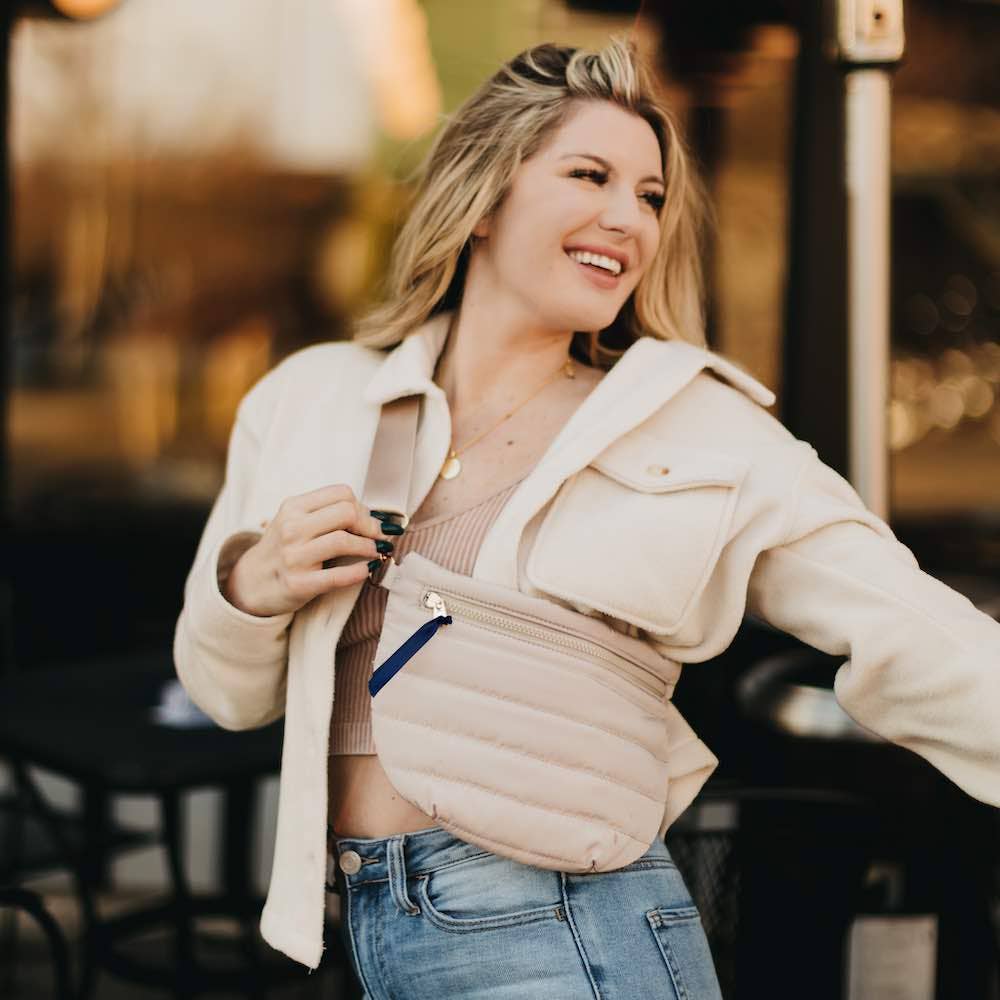 Jolie Puffer Belt Bag - 22 Palms Boutique