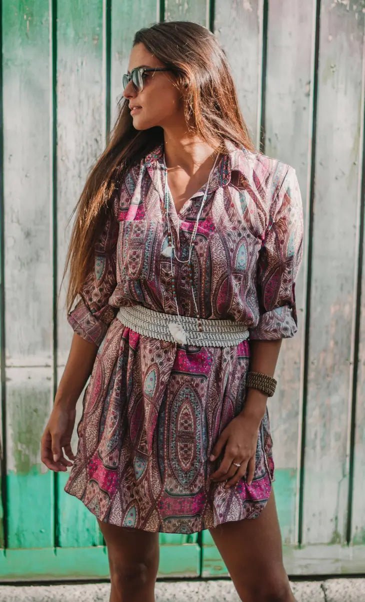 Kurta resort beach shirt dress - 22 Palms Boutique