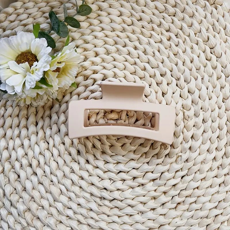 Large Hair Claw Clips, Square - 22 Palms Boutique