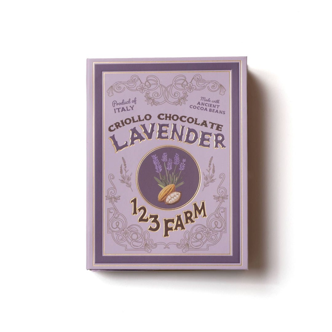 Lavender Chocolate Bar | Organic Criollo | 30g - 22 Palms Boutique