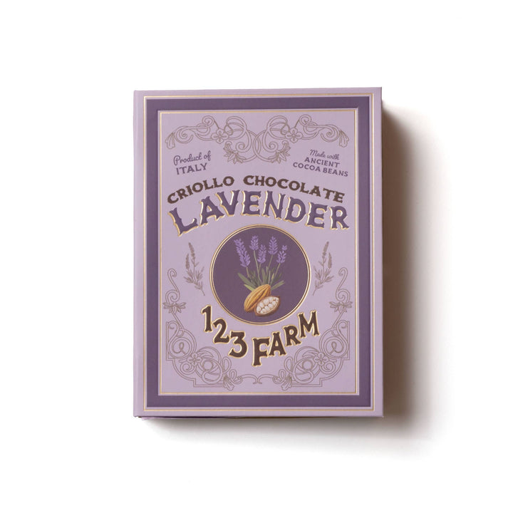 Lavender Chocolate Bar | Organic Criollo | 30g - 22 Palms Boutique