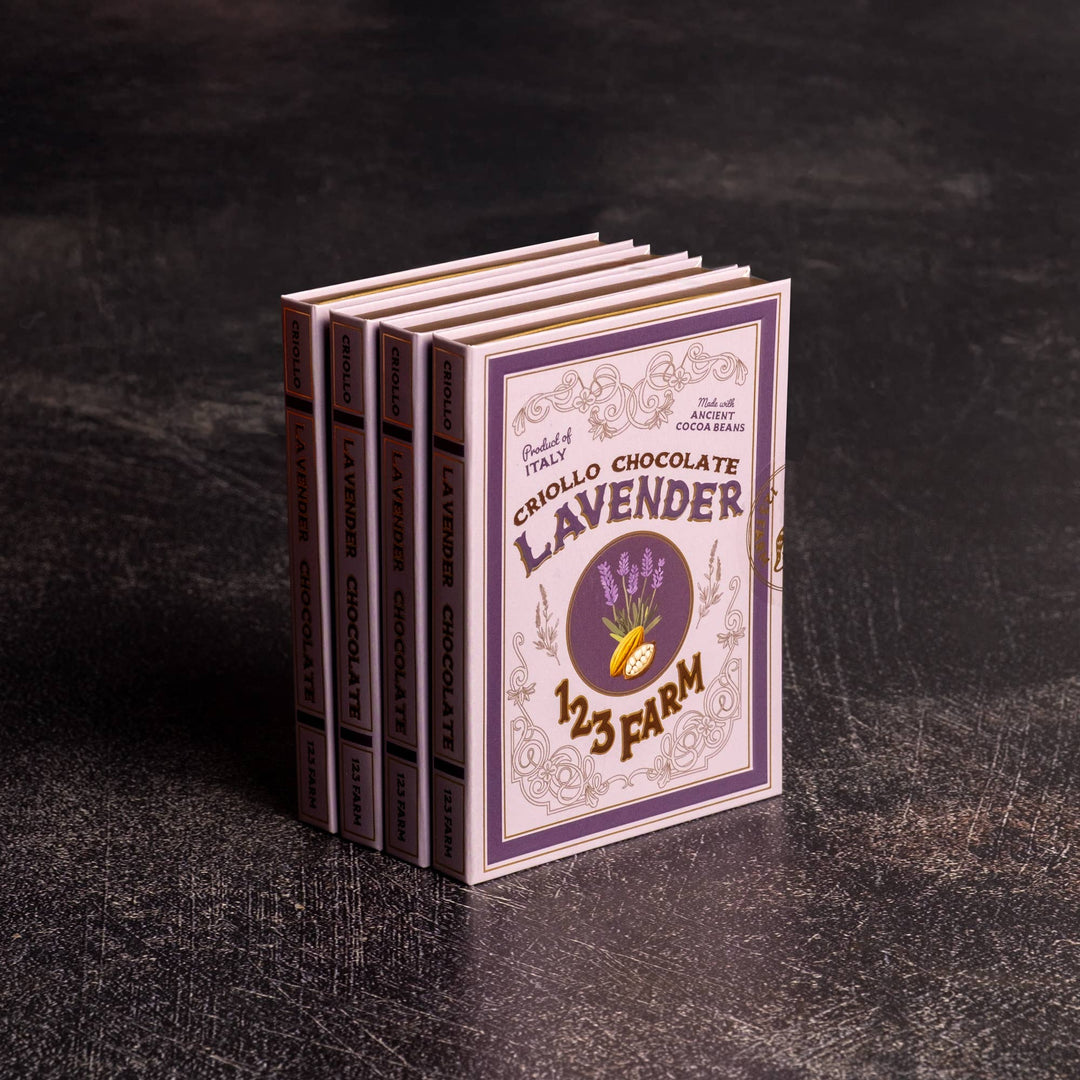 Lavender Chocolate Bar | Organic Criollo | 30g - 22 Palms Boutique