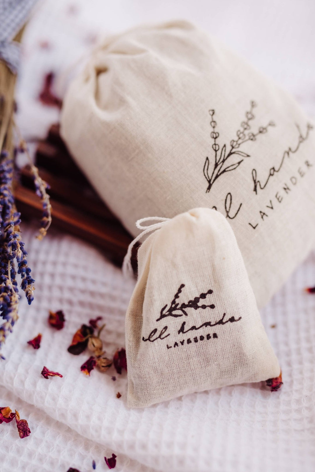Lavender Flower Sachet Bag - 22 Palms Boutique