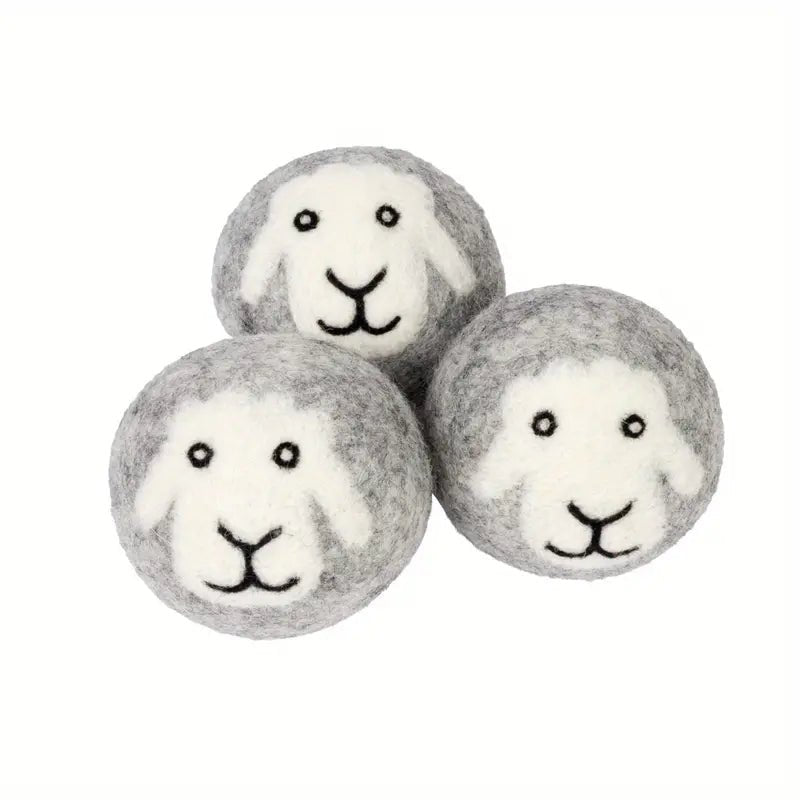 Organic Wool dryer ball set (3) - 22 Palms Boutique