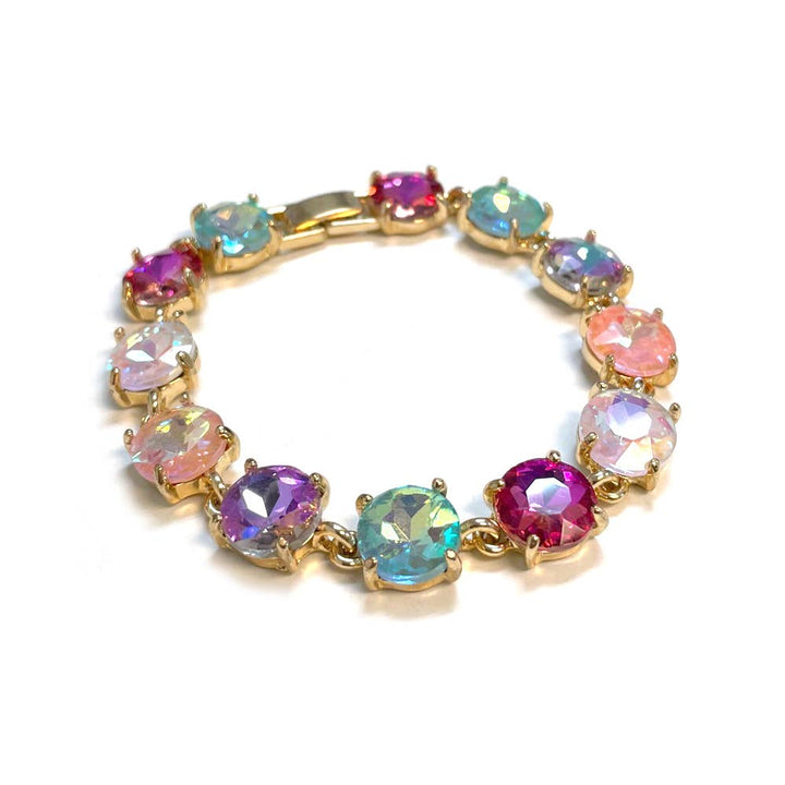 Parisian Blush Crystal Bracelet Collection - 22 Palms Boutique