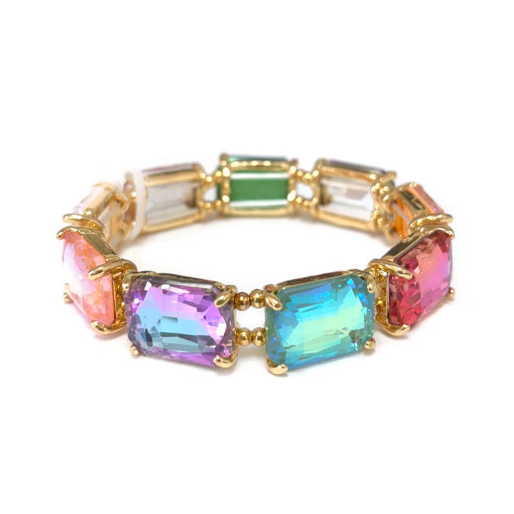 Parisian Blush Crystal Bracelet Collection - 22 Palms Boutique