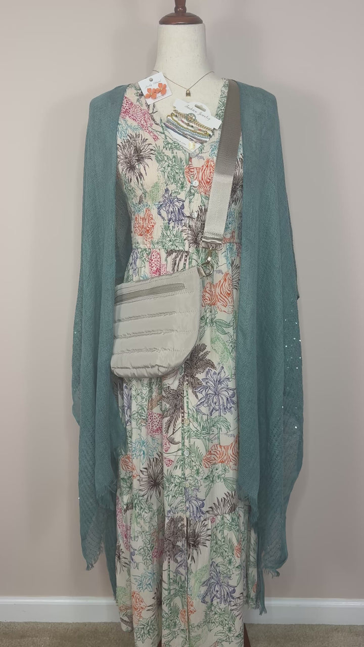 Leo Jungle Printed Dress