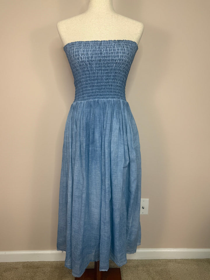 Raelyn Skirt - Blue - 22 Palms Boutique
