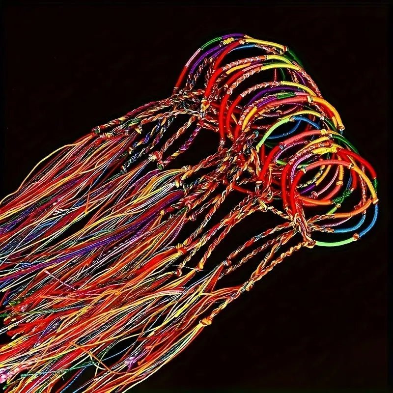 Rainbow Friendship Bracelets - 22 Palms Boutique