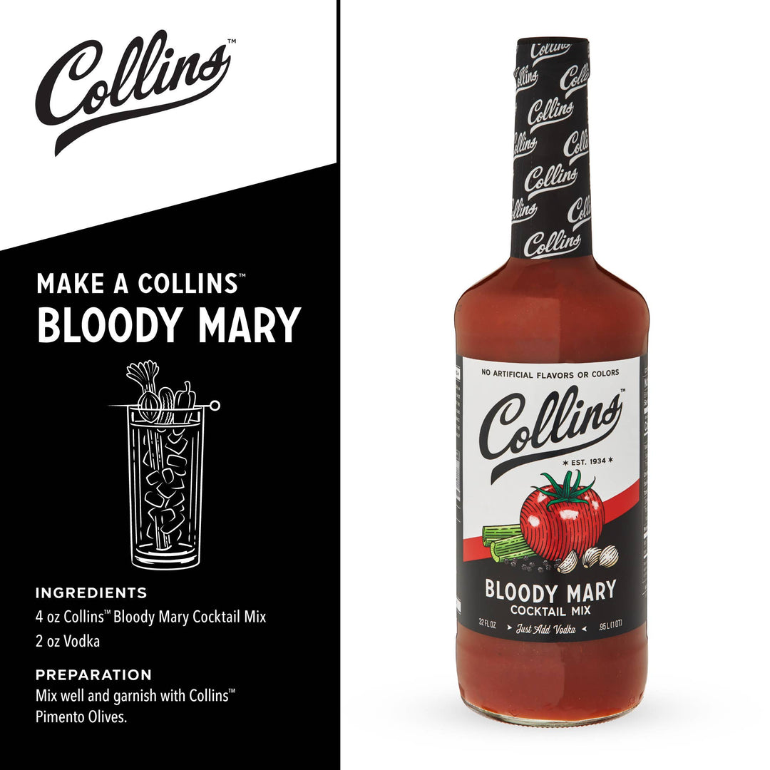 Real Sugar Classic Bloody Mary Cocktail Mix - 32 oz - 22 Palms Boutique
