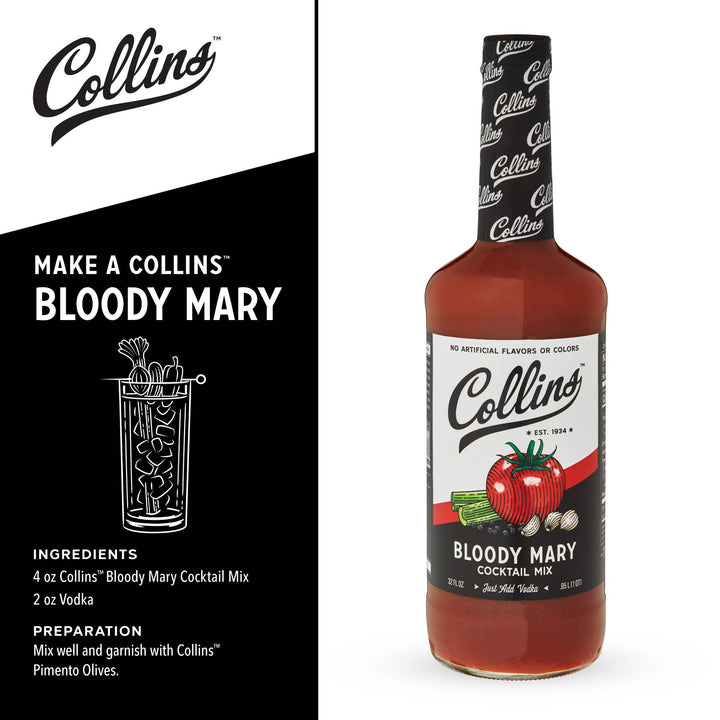 Real Sugar Classic Bloody Mary Cocktail Mix - 32 oz - 22 Palms Boutique