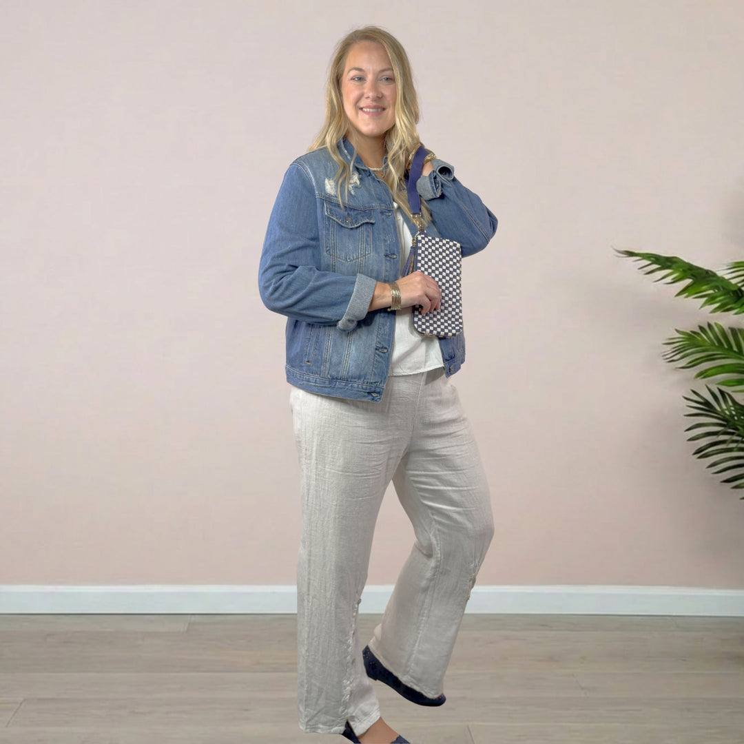 Risen Denim Vintage 90’s Jacket - 22 Palms Boutique