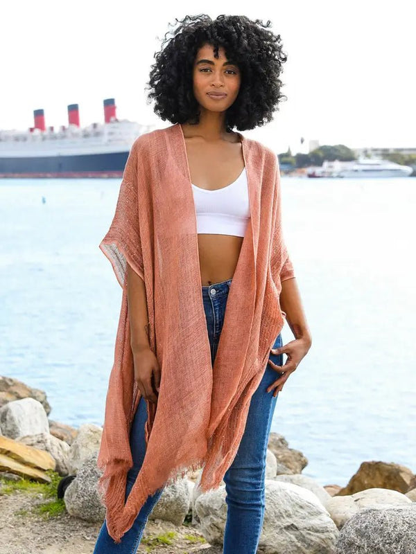 Sequin Kimono - 22 Palms Boutique